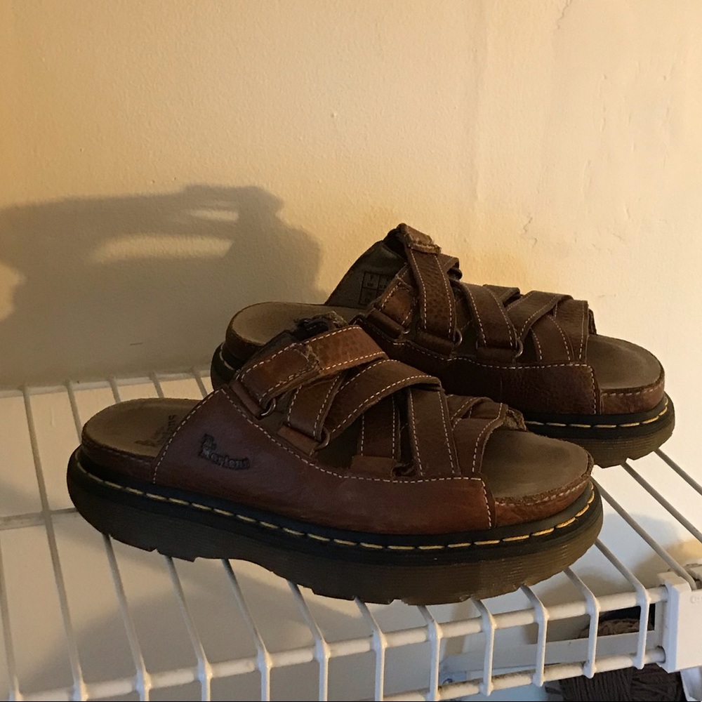 Size 6W Dr. Martens “Airwave” Platform Sandals